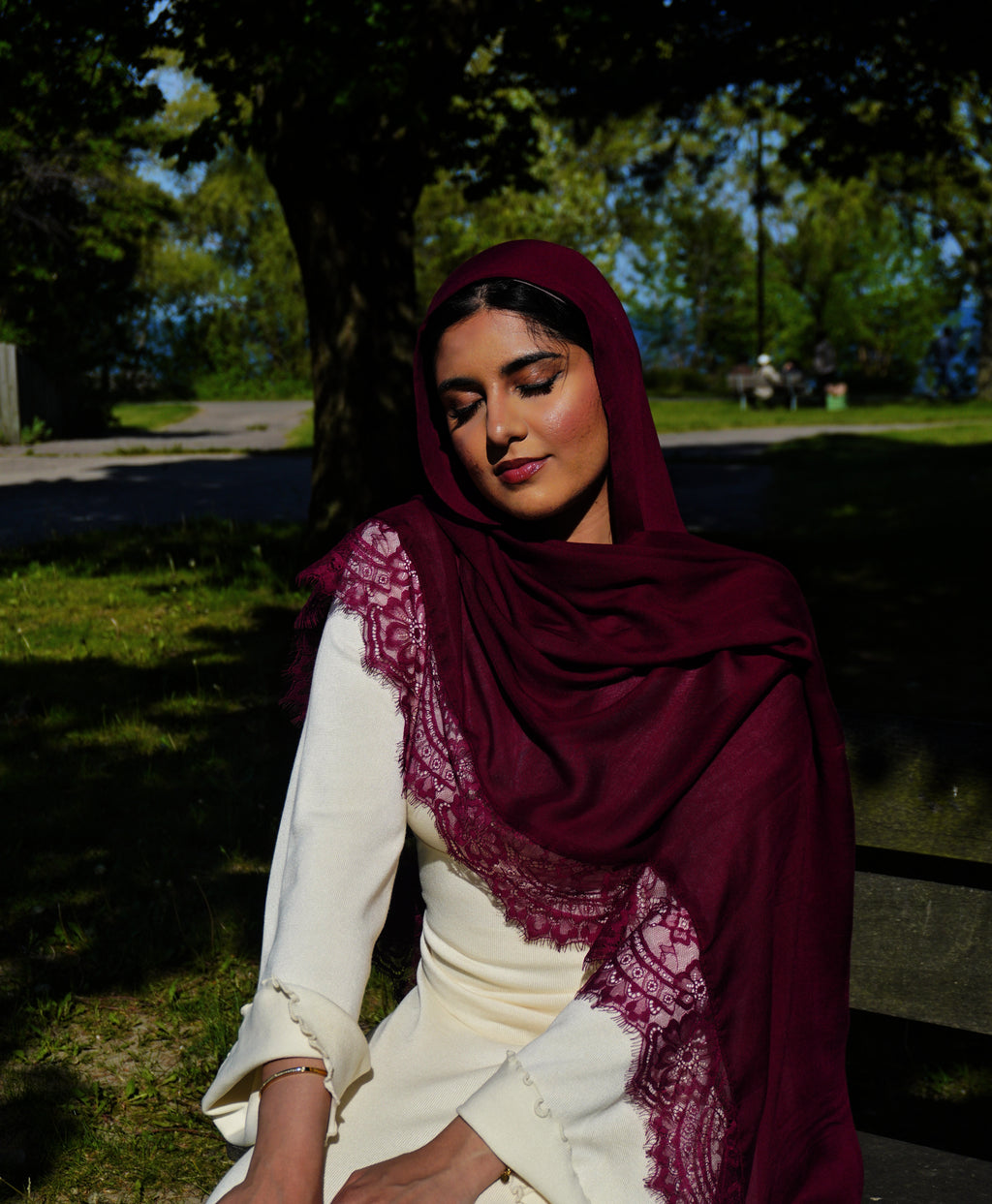 Plum Lace