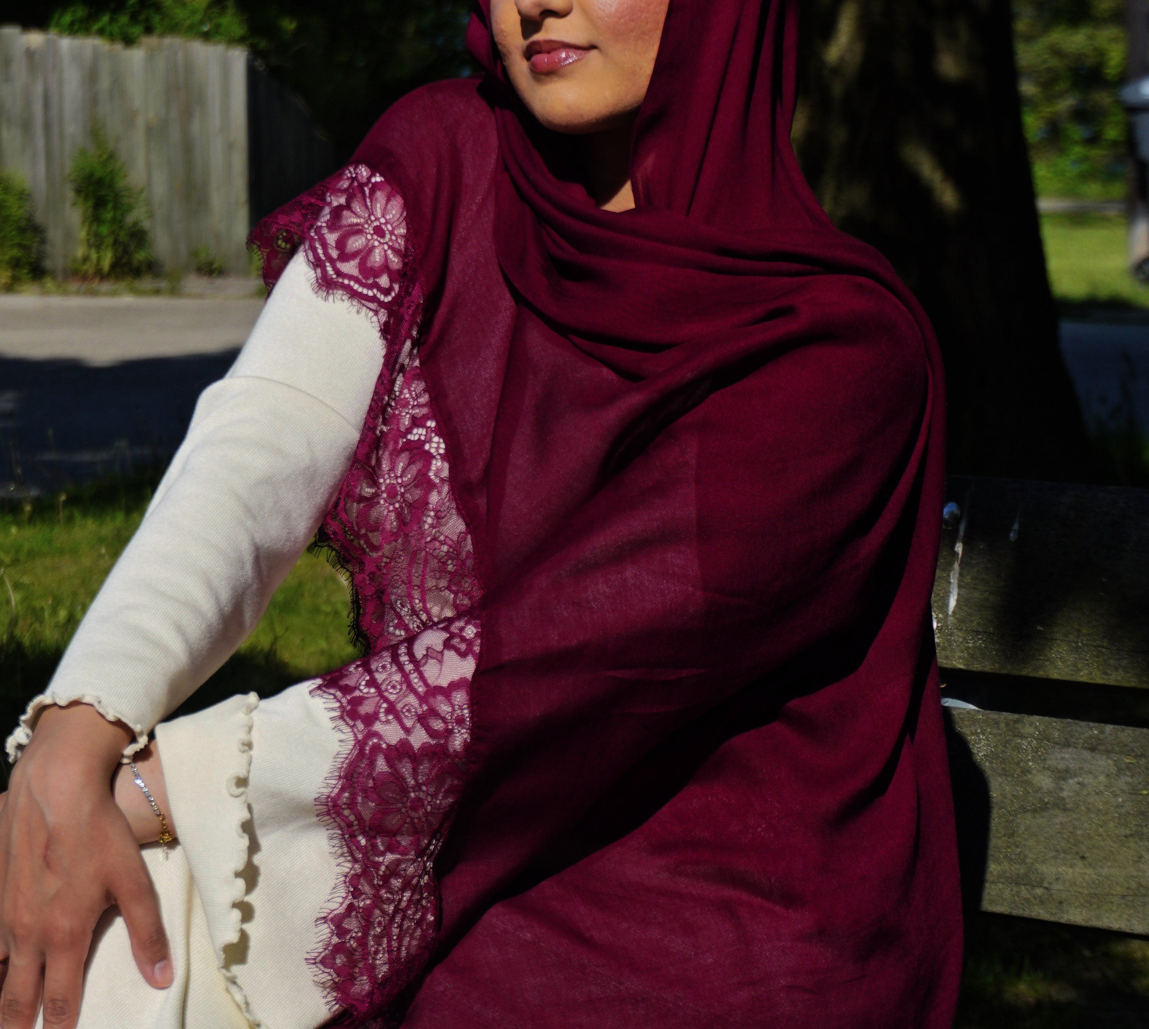 Plum Lace