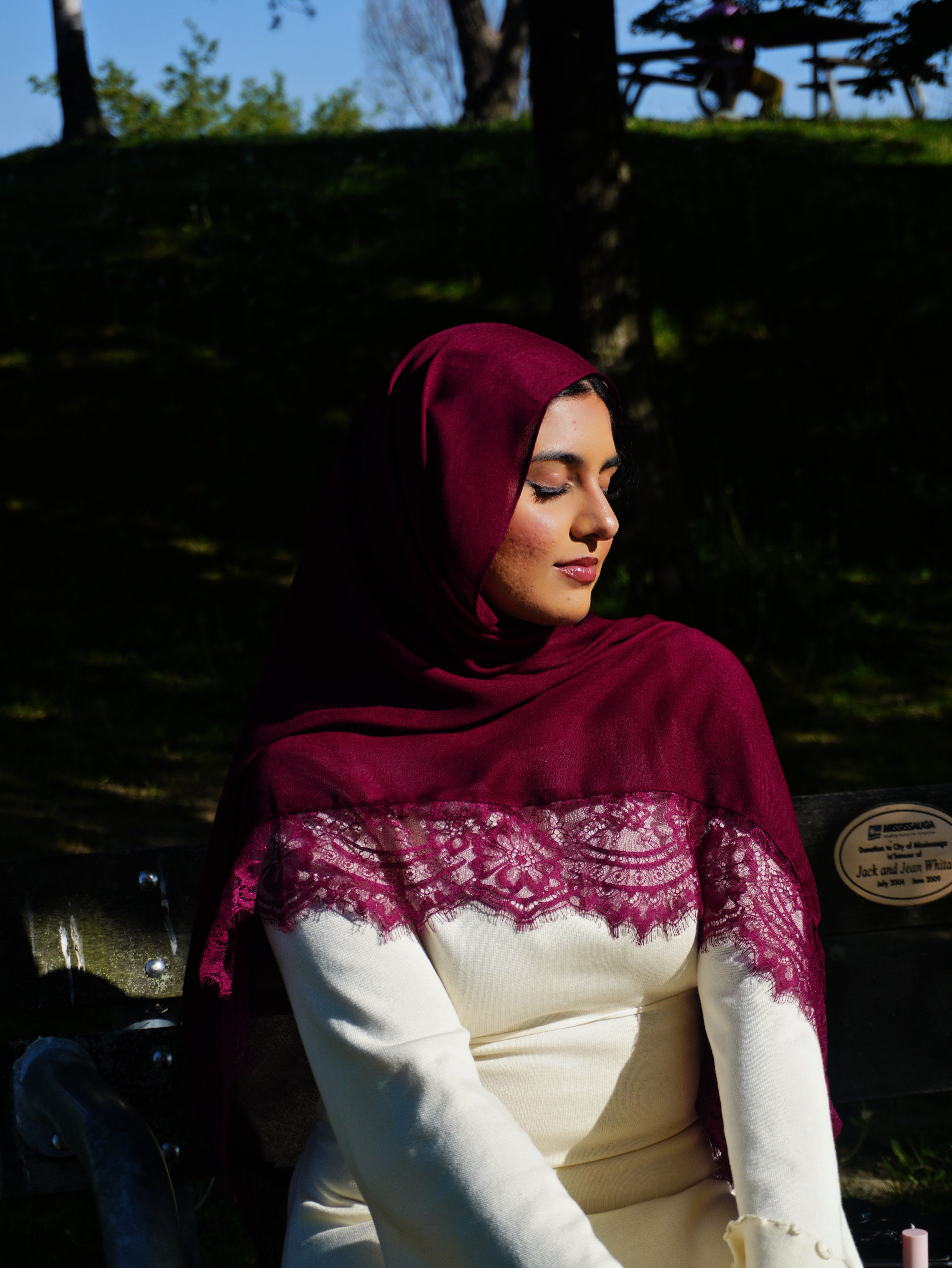 Plum Lace