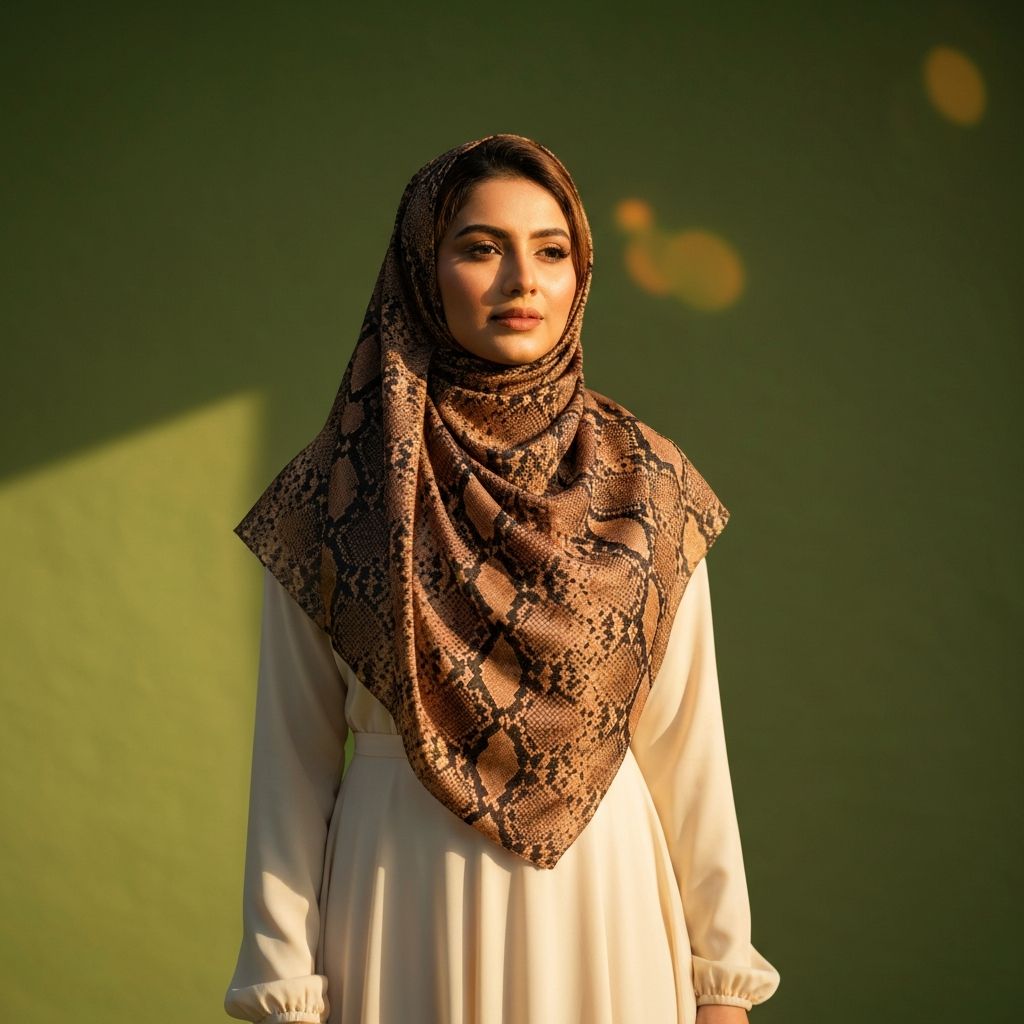 Python Elegance Hijab