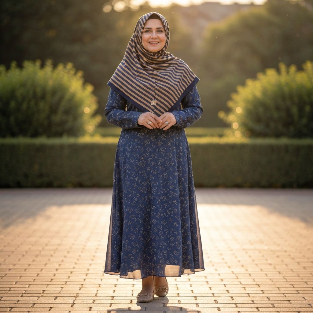 Classic Stripes Hijab